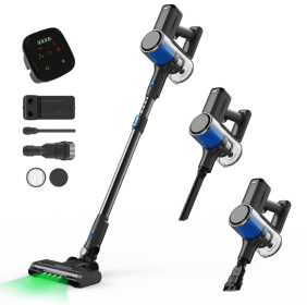 PSV10  200W powerful suction vacuum cleaner, adjustable 3-speed wireless vacuum cleaner, 30Kpa, noise ≤ 72 dB, 2000mAh, battery life 30 minutes