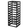 VEVOR Plastic Storage Organizer, 10-Tier Large Capacity with Organizer Top, Black Frame Only, PP Material Multifunctional Scrapbook Storage