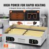 VEVOR Commercial Electric Griddle, 2800W Countertop Flat Top Grill, 122-572 F Adjustable Temp