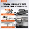 VEVOR Double Overshelf, Double Tier Stainless Steel Overshelf, 12 x 72 Inch Double Deck Overshelf