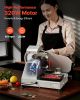 VEVOR Commercial Meat Slicer, 10 inch Electric Deli Slicer Machine, 320W Food-Slicer with SUS420 Blade, 0-0.4 inch Adjustable Thickness