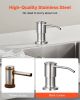 VEVOR Soap Dispenser for Kitchen Sink, Stainless Steel Built in Sink Soap Dispenser with 47" Extension Tube Kit
