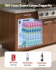VEVOR 24-Inch Indoor/Outdoor Beverage Refrigerator, 150 QT Freestanding or Undercounter Beverage Fridge