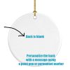 Clown Loach Fish Merry Christmas Ceramic Ornament Christmas Tree Hanging Decorations for Home Christmas Holiday, Party, Gift, 3 in, Multicolor