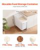 VEVOR Rice Storage Container, 27Gallon/100L Capacity Large Dog Food Dispenser Bin, Kitchen Ingredient Grain Cereal Flour Bin