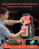 VEVOR Commercial Slushy Machine, 4L Single Tank Frozen Drink Machine, 16 Cups Stainless Steel Margarita Smoothie Frozen Drink Maker