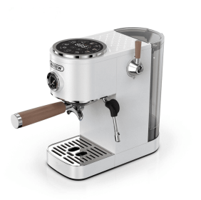 PSH13A-SL 2100W Semi-Automatic Coffee Maker-Cold/Hot Brew with 95°C Brewing, 135°C Steam, 58mm Ground Coffee, 20Bar Pump Pressure (PSH13A-SL: PSH13A-WH)