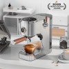 PSH13A-SL 2100W Semi-Automatic Coffee Maker-Cold/Hot Brew with 95°C Brewing, 135°C Steam, 58mm Ground Coffee, 20Bar Pump Pressure